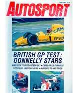 Autosport Magazine July 6 1989 - £3.07 GBP