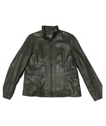 Marc New York Andrew Marc 100%  Lambskin Leather Jacket Women&#39;s Size XL ... - $735.57 MXN
