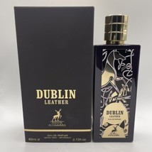 Dublin Leather Eau De Parfum By Maison Alhambra 100 Ml - New In Box - £33.67 GBP