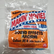 1993 McDonalds Happy Meal Makin Movies Sound Effects Machine New in Package - £7.91 GBP