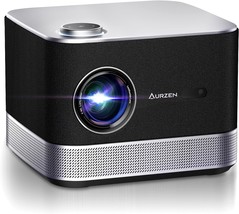 All-Ln-One Projector 4K Supported, Aurzen Boom 3 Smart Projector With Wifi And - £351.64 GBP