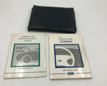 1999 Ford Contour Owners Manual Handbook Set with Case OEM K02B30006 - $19.79