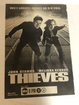 Thieves Tv Guide Vintage Print Ad John Stamos Melissa Reeves Tpa6 - £4.46 GBP