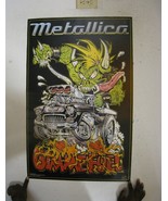 Metallica Affiche Gimme Carburant Cornu Vert Monster 4 Wheeling - €78,15 EUR
