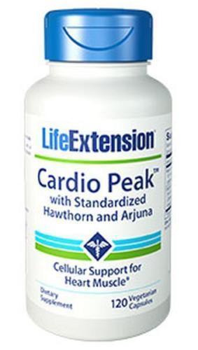 2 Bottles Life Extension Cardio Peak with Standardized Hawthorn Arjuna heart - $40.00