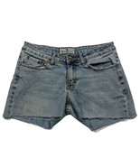 Western Avenue Booty Denim Cut-off Shorts Size 9 Blue Stretch - €21,69 EUR