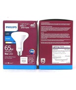 2 Count Philips 9w LED Daylight 5000K Indoor BR30 Flood Non Dimmable - £16.50 GBP