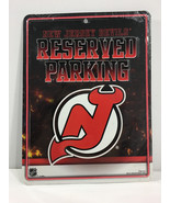 NHL Nuevo Camiseta Diablo Oficial &quot;Reservado &quot; Parking&quot; Placa (Metal,Sel... - £7.01 GBP