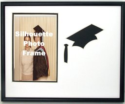 High School or College Photo Frame with Carved Cap Hold 4x6 Graduation Photo Fra - £14.03 GBP