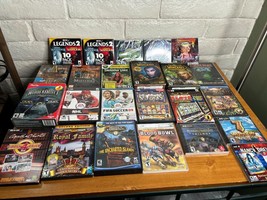 Lot of 24 PC Video Games -- Includes Lego Star Wars World of Warcraft &amp; More - £39.05 GBP