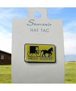 Amish Country Lancaster Pennsylvania Pin  Horse Buggy Travel Souvenir Lapel - $12.87