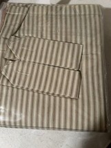 Country Curtains with Ticking Tan design - SALE image 2