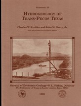 Hydrogeology of Trans-Pecos Texas by Charles W. Kreitler; John M. Sharp, Jr. - £17.90 GBP