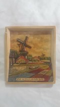 Old Rare holland rectangular ceramic, pendant  (Canada) - £13.32 GBP