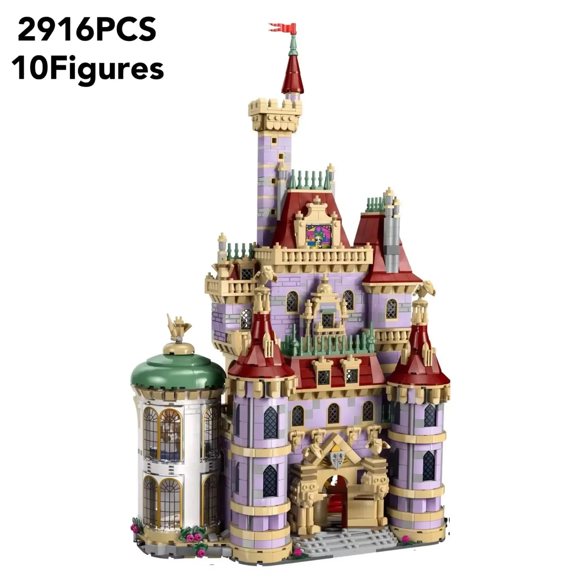 Beauty Princess Castle Building block 2916 PCs Beast Monster toy model m... - $191.68 CAD
