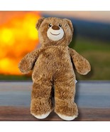 Build A Bear Brown Teddy Plush Stuffed Animal 2016 Stitched Eyes Basic B... - $20.58 CAD