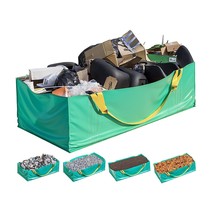 Dumpster Bag - Foldable And Reusable Construction Bags For Waste, Multip... - £55.03 GBP
