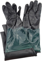 Jewboer 23.6&quot; Rubber Sandblast Cabinet Gloves,Sandblasting Sand Blaster ... - £22.37 GBP