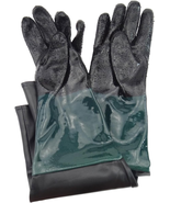 Jewboer 23.6&quot; Rubber Sandblast Cabinet Gloves,Sandblasting Sand Blaster ... - £22.78 GBP