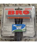 Bro Shaver 2.2 Long Handle Back Shaver for Men w/ Extra Blades New Sealed - $49.49