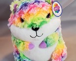 Nanco Hamster Plush Belly Buddy 9in Rainbow Stuffed Animal Toy Super Sof... - $14.80