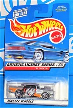 Hot Wheels 1998 Artistic License Series #730 &#39;57 Chevy Gray w/ SBs - £2.37 GBP
