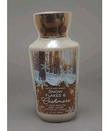 Bath &amp; Body Works Snow Flakes &amp; Cashmere Body Lotion Shea Butter Vitamin... - $229.32 MXN