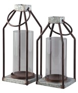 Diedrick - Gray / Black - Lantern Set (Set of 2) - $50.22