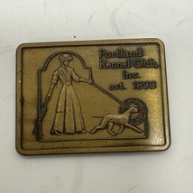 Vintage Portland Kennel Dog Club Medal or Paperweight - £11.79 GBP