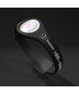 Active Energy Bracelet Wristband BLACK w/ White Lettering - $260.05 MXN