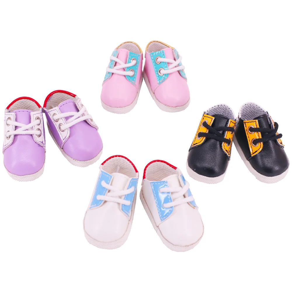 Play Shoes For Doll 5CM Mini Cute Shoes Fit 14.5 Inch Nancy,Paola &amp;BJD EXO Russi - £23.09 GBP