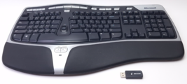 Microsoft Natural Ergonomic Keyboard 7000 &amp; Wireless Mouse 7000 w/USB re... - $2,708.28 MXN