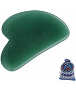 Gua Sha Facial Tools, Natural Jade Roller Stone Guasha Board Message Too... - £9.48 GBP