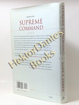 Supreme Command: Soldiers, Statesmen, and Leader by Eliot Cohen (2002 Hardcover) - £8.42 GBP