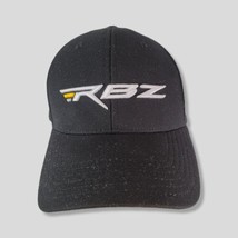 RBZ Taylor Made Golf Ball Cap Hat Adjustable Baseball Black - $12.86