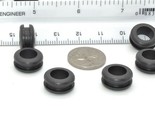 13mm w 10mm id w 3mm Groove Rubber Wire Grommets  Cable  Tubing Panel Bu... - $10.21+