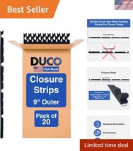 20-Pack Duco 9in Rib Profile Foam Closure Strips for Metal Roofing - 3ft... - $1,259.30 MXN