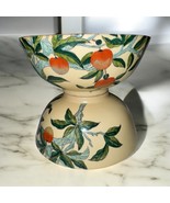 Lot Of 2 Vtg Litchi Fruit 8” BOWL Japanese Porcelain Ware Decorated In H... - $1,696.23 MXN