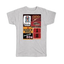 Back to the 50s Jukebox Coke Gas : Gift T-Shirt Retro Vintage Pop Art - £19.97 GBP