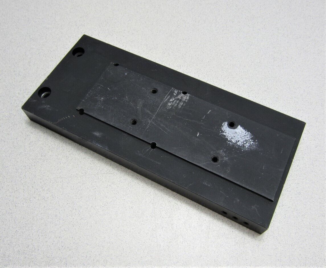 Microscope Part Non Magnetic Plate 6 7/16&quot; x 2 13/16&quot; x 5/8&quot; Thick - $13.08