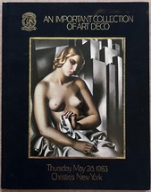 *Christie&#39;s Ny An Important Collection Of Art Deco Hardback Auction Catalog 1983 - £74.63 GBP