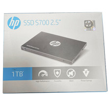 HP SSD S700 1TB Internal,2.5 inch SATA III 3D TLC (6MC15AAABC) Solid Sta... - £55.94 GBP