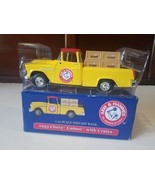 Arm Hammer 1955 Cameo Chevy Truck Replica Die-Cast Bank Red Yellow NEW d... - $30.95