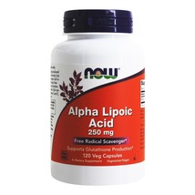 NOW Foods Alpha Lipoic Acid 250 mg., 120 Vegetarian Capsules - £18.45 GBP