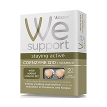 Wassen Co-Enzyme Q10 + Vitamin E  30 Tablets  - $17.00