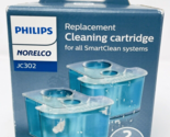 Philips Norelco JC302 Replacement Cleaning Cartridge Smart Clean Systems - £13.54 GBP