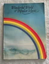 Wonderful World of Popular Sheet Music book - $12.64