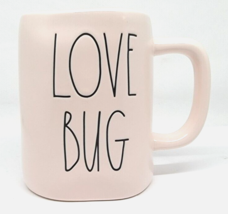 RAE DUNN Coffee Cup Mug LOVE BUG Magenta Artisan Collection NWOT - £10.97 GBP