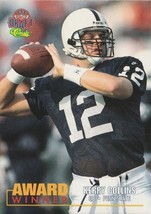 Kerry Collins 1995 Classic Nfl Draft # 104 Rookie - £1.23 GBP