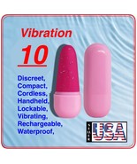 plusOne Private Pleasure,Discreet Vibrator, Whisper-Quiet, Dildo, Rechar... - $34.88